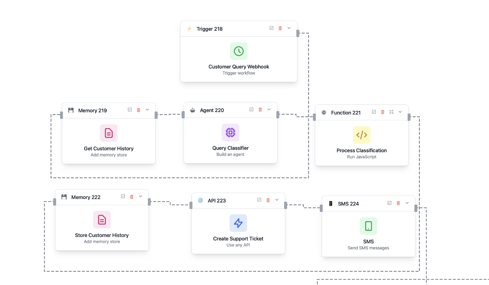Chatbot screenshot